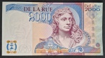 ENSAIO DE NOTA DA THOMAS DE LA RUE DO MILLENNIUM - FE
