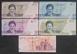 IRAN - SÉRIE COM 5 NOTAS - FE