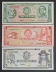 PERU - 3 NOTAS EM SÉRIE - FE