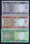 MAURITANIA 3 NOTAS EM SÉRIE - FE
