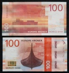 NORUEGA - 100 KRONER - FE