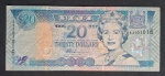 FIJI - RAINHA - 20 DOLLARS - MBC