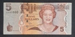FIJI - RAINHA - 5 DOLLARS - MBC