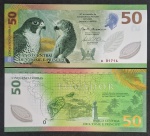 SÃO TOMÉ E PRINCIPE - POLÍMERO - FAUNA - 50 DOBRAS - 2025 - FE