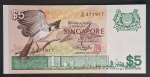 SINGAPURA - FAUNA - 5 DOLLARS - SOBERBA