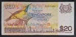 SINGAPURA - FAUNA - 20 DOLLARS - MBC
