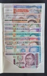 COLEÇÃO COM TODOS AS NOTAS DE INTIS PERUANAS - TOTAL DE 11 NOTAS EMISSÃO BCRP -FE