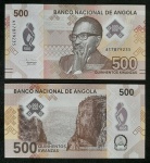 ANGOLA - POLÍMERO - 500 KWANZAS  - 2020 - FE