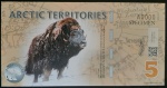POLÍMERO - ARTICO - 5 POLAR DOLAR - CÉDULA FANTASIA  - SPECIMEN
