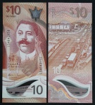 BARBADOS - 2022 - POLÍMERO - 10 DOLLARS - FE