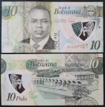 POLÍMERO - BOTSWANA - 10 PULA - 2021