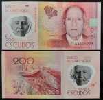 POLÍMERO - CABO VERDE - FE - 200 ESCUDOS - 2014
