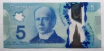 POLIMERO - CANADA - 5 DOLARES - FE