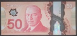 POLIMERO - RAINHA - CANADA - 50 DOLARES - FE