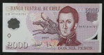 CHILE - POLÍMERO - 2000 PESOS - 2007 - FE