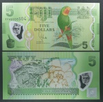 POLÍMERO - FIJI - 5 DOLLARS - FAUNA - FE - ESTIMATIVA R$ 120