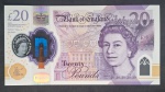 POLÍMERO - INGLATERRA - 20 LIBRAS - SOBERBA