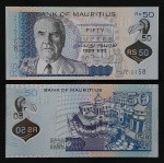 MAURICIO - POLÍMERO - 50 RUPIAS - 2013 - FE