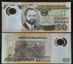 MOÇAMBIQUE - POLÍMERO - 50 METICAIS - 2017 - FE