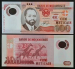 MOÇAMBIQUE - POLÍMERO - 100 METICAIS - 2017 - FE