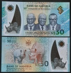 POLÍMERO - NAMIBIA - FE - 50 DOLLARS - 2020