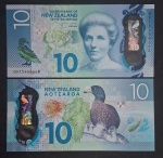 POLÍMERO - NOVA ZELANDIA - FE - 10 DOLARES