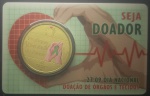 MEDALHA COMEMORATIVA  CUNHADA NA CASA DA MOEDA  NO BLISTER