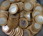 LOTE COM 20 MOEDAS DO JUCELINO K.  2002.  SOB.