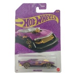 Miniatura Hot Wheels Mod Speeder, escala aproximada 1/64, produzida pela Mattel. Edição 2/6 de série especial temática, com carroceria em tom roxo, decoração número 57, detalhes e rodas em dourado, além de motor exposto. Modelo fantasy de design próprio Hot Wheels. Exemplar lacrado em sua embalagem original, com eventuais sinais naturais de armazenamento e manuseio na cartela/blister, conforme fotos. Produto exatamente das fotos do anúncio.
