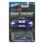 Hot Wheels ’20 Ford Mustang Shelby GT500 – Gran Turismo, miniatura em metal na escala aproximada 1/64, lançamento 2024, integrante da coleção temática Gran Turismo – The Real Driving Simulator, número 4/5 da série. Modelo Ford Mustang Shelby GT500 2020 na cor azul, com faixas brancas, grafismos Shelby/Ford, número 20 e detalhes alusivos ao game Gran Turismo. Produto oficial licenciado, fabricado pela Mattel na Tailândia. Miniatura mantida em sua embalagem original lacrada. Cartela e blister apresentam sinais de armazenamento, conforme fotos. Produto exatamente das fotos do anúncio.