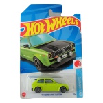 Hot Wheels Mattel – ’73 Honda Civic Custom – miniatura colecionável em escala 1/64, na cor verde-limão, inspirada no Honda Civic de primeira geração com preparação customizada. Edição New Model 2023, nº 117/250 da coleção principal e nº 8/10 da série HW J-Imports. Referência HKG40. Fabricada na Malásia. Miniatura lacrada em sua embalagem original, apresentando sinais de armazenamento na cartela, conforme fotos. Produto exatamente das fotos do anúncio.
