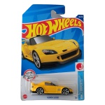 Hot Wheels Mattel – Honda S2000 – HW J-Imports 3/10 – Ryu’s Rides – Nº 118/250 – edição 2022 – miniatura em escala 1/64, na cor amarela, com rodas prateadas, aerofólio traseiro, detalhes de faróis e grafismos `Hot Wheels Ryu` em homenagem ao designer Ryu Asada. Referência HCV85. Miniatura lacrada em sua embalagem original. Produto exatamente das fotos do anúncio.