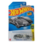 Hot Wheels HW Braille Racer – Twin Mill, miniatura em escala 1/64, edição ZAMAC, pertencente à série Experimotors 4/5, nº 85/250 da coleção 2023. Modelo New for 2023, com acabamento metálico sem pintura, faixas pretas, rodas cromadas e inscrições em Braille na miniatura e no blister. Produzido pela Mattel na Malásia. Miniatura lacrada em sua embalagem original, apresentando sinais de armazenamento conforme fotos. Produto exatamente das fotos do anúncio.