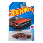 Hot Wheels Nissan Skyline 2000 GT-R – miniatura em escala 1/64, integrante da série HW J-Imports, nº 3/10 e 88/250 da coleção principal. Clássico Nissan Skyline 2000 GT-R `Hakosuka`, com pintura laranja metálica, decoração de competição com faixas pretas e brancas, número 73 e grafismos Skyline. Rodas pretas e base plástica. Referência JJJ50, fabricada pela Mattel na Malásia. Lançamento 2026. Miniatura lacrada em sua embalagem original, apresentando sinais de armazenamento conforme fotos. Produto exatamente das fotos do anúncio.