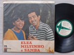 LP ELZA SOARES E MILTINHO - ELZA, MILTINHO E SAMBA // CAPA CONFORME FOTOS // DISCO EM MUITO BOM ESTADO // PODE CONTER RISCOS QUE CAUSAM CHIADOS, RUÍDOS OU PULOS