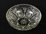 Centro de mesa em vidro translucido. Med. 07 x 20 cm