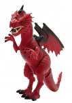 DRAGON-I TOYS LTD - MIGHTY MEGASAUR WALKING DRAGON (RED) - Brinquedo eletrônico interativo fabricado pela Dragon-I Toys. Possui funções de movimentos realistas, rugidos, olhos que piscam e asas articuladas. Funcionamento por pilhas. Feito em plástico rígido com partes emborrachadas. Medida: 50cm aproximadamente. Observações: Não testado, possui marcas de cola no pescoço, ínfimos desgastes, ausência do controle remoto.