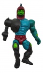 ESTRELA - OS MESTRES DO UNIVERSO - MANDÍBULA - Antigo brinquedo colecionável do personagem Mandíbula, icônico personagem de Os Mestres do Universo, fabricado pela Estrela, licenciada da Mattel nos anos 80. Feito de plástico rígido com membros articulados. Medida: 15cm. Observação: Não possui os acessórios, contém desgastes e marcas de uso.
