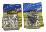EDIÇÕES DEL PRADO - AVIÕES DE COMBATE EM AÇÃO - Lote com 2 fascículos, P38 LIGHTNING e F-117 STEALTH. A coleção "Aviões de Combate em Ação Del Prado" oferece fascículos e miniaturas detalhadas de aviões históricos, sendo ideal para colecionadores e entusiastas de aviação. Inclui fascículos com fichas técnicas de diversos modelos de aeronaves de combate, detalhando características históricas, técnicas e visuais de cada avião. Os fascículos são frequentemente oferecidos em fichários e, em alguns casos, vendidos individualmente ou em lotes de edições usadas. Observação: Fascículos com leves amassados e plásticos das miniaturas levemente amassados, porém lacrados.
