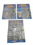 EDITORA PLANETA - ASES DE GUERRA - Lote com 3 fascículos lacrados: 18, 19 e 44, "Ases de Guerra" é uma coleção de revistas de aviação militar lançada pela Editora Planeta no Brasil, em 1997, oferecendo fascículos detalhados sobre aeronaves e temas de guerra aérea. Observação: Possuem leves amassados.