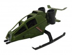 HASBRO - GI JOE JET-NAVE - Antigo brinquedo retratando a Jet-Nave dos Comandos em Ação, feito pela Hasbro em 1988. Feito em plástico rígido, partes móveis e tem 23cm. Possui pequenos desgastes, marcas de uso, avarias e restauros.
