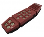 ESTRELA - MERLIN - Um dos primeiros e mais icônicos consoles de jogos portáteis da história. Oficialmente lançado pela Parker Brothers nos EUA em 1978. No Brasil, ele foi lançado e fabricado sob licença pela Estrela no início dos anos 80, tornando-se um enorme marco de nostalgia daquela época. Medida: 25cm aproximadamente. Não testado, tampa das pilhas ausente, possui ínfimas marcas.