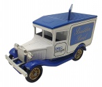 LLEDO DAYS GONE - Antiga miniatura de ferro com partes plásticas da Lledo, coleção Days Gone, feito na Inglaterra nos anos 80. Escala 1:50 / 1:64 (box scale). Retrata carro da Basildon Bond. Pode conter ínfimas marcas.