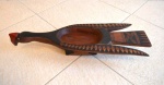 Gamela Mehinako, madeira , 9,5 x62x19 cm