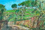 Jesuino Ribeiro Leite , Árvores, OSCD, 44x64 cm