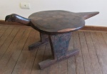Indígena Banco Mehinaku, Papagaio  57x111x47 cm