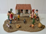 Paulo Carneiro, Retirantes na Roça, Tecnica de reciclagem ,17x37x45 cm