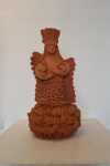 Odon , Cerâmoca , Anjo da Guarda 58x33 cm , pequenas falhas , no estado