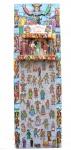 João de Andrade, Carnaval de Olinda,2.40 x81 cm , madeira policromada.