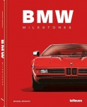 livro - BMW Milestones - Michael Köckritz - teNeues - 2024 - idiomas inglês/alemão - 224 p. - capa dura e parte interna novo - livro lacrado - (30,5x24,5)cm.